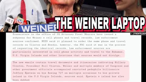 WEINER LAPTOP | THE INTEL SCIF