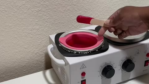 @Luxuriousglowesthetics Reviews Sexy Smooth Cherry Desire Hard Wax | Scented Wax Test & Results