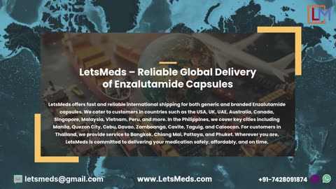 Where can I buy Enzalutamide Capsules Online at Lower Cost in Philippines