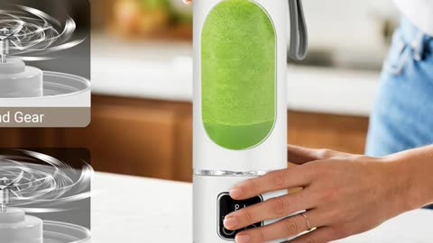 Portable Blender Personal Electric USB，500ML Portable juicer Shakes