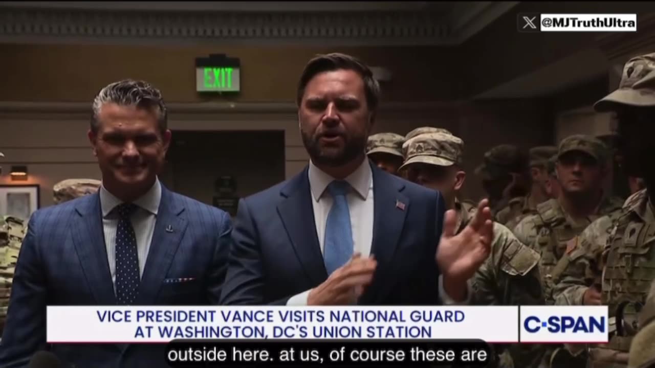 JD Vance messages to All American’s: “We don’t have to live like this.”