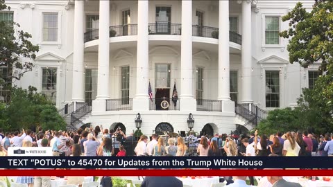 President Trump and the First Lady Participate in the Congressional Picnic