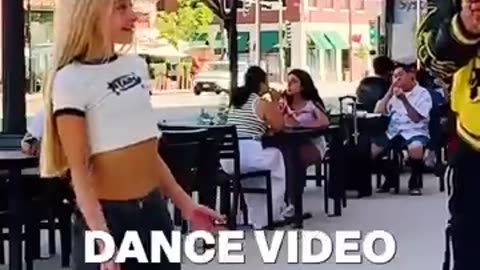 Insane dance skills from this girl.