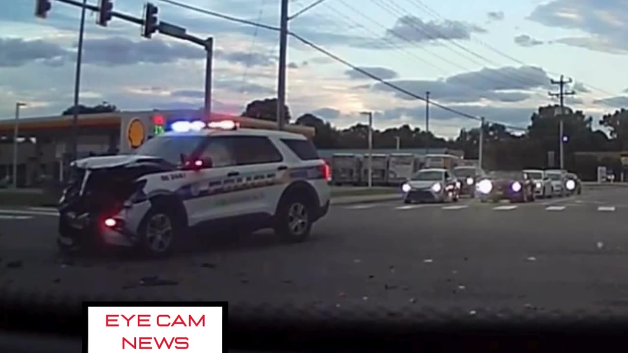 Police SUV Crashes Into Truck in Virginia Beach — Two Injured at Busy Intersection