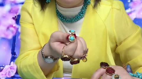 250520-3 18K Gold Inlaid Sleeping Beauty Turquoise Earrings Reign Supreme