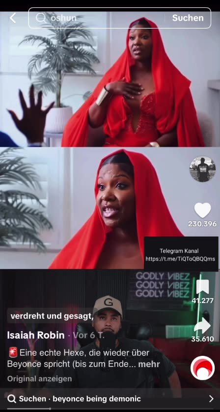 Beyoncé aka Sasha Fiere, a witch who practices black magic! Watch till the end!