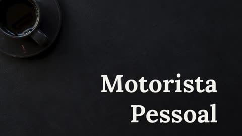 Curso motorista pessoal