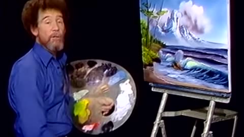 Bob Ross - Mountain by the Sea (Season 9 Episode 12)