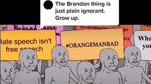 Orange Man Bad