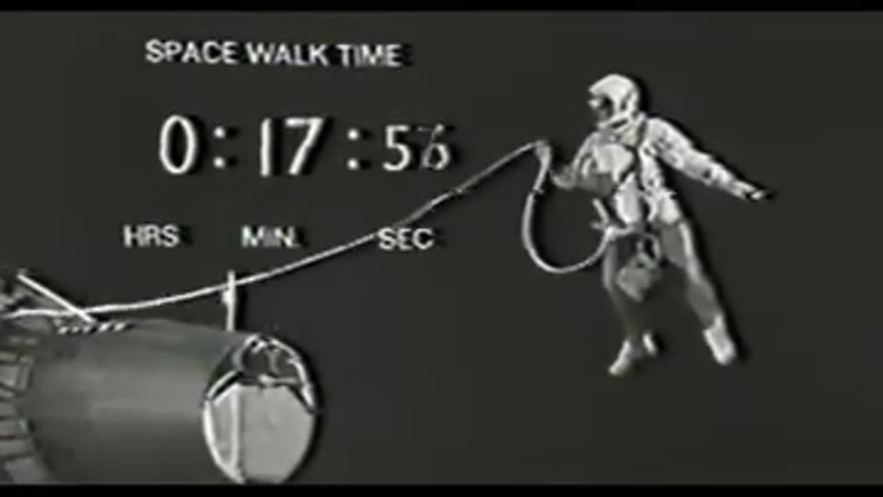 Where is the stars?⭐️Nasa’s Space Walk 1960’s 😂