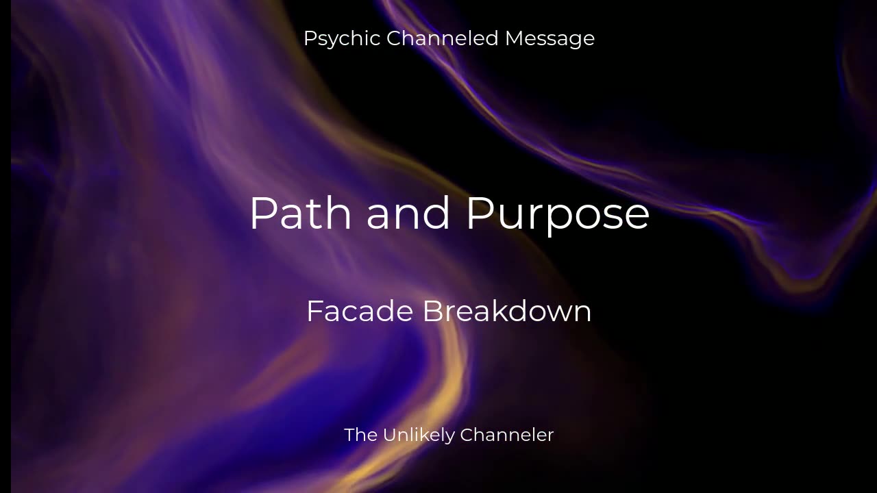 #7 - psychic channel: UNIVERSAL ORDER - FACADE BREAKDOWN