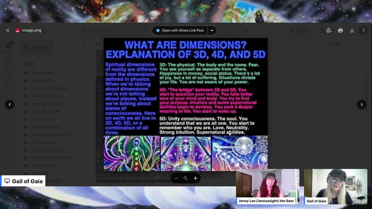 "5D Healing The World" Jenny Lee & Gail of Gaia