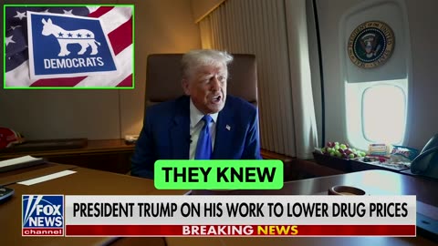 Trump Just Named the Real Reason Your Prescriptions Cost a Fortune—Democrats Protected Big Pharma