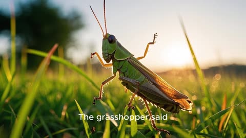 The ant and the Grasshopper