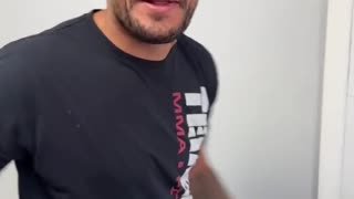 Alex Pereira Learning English and Struggling to Spell “Fight”