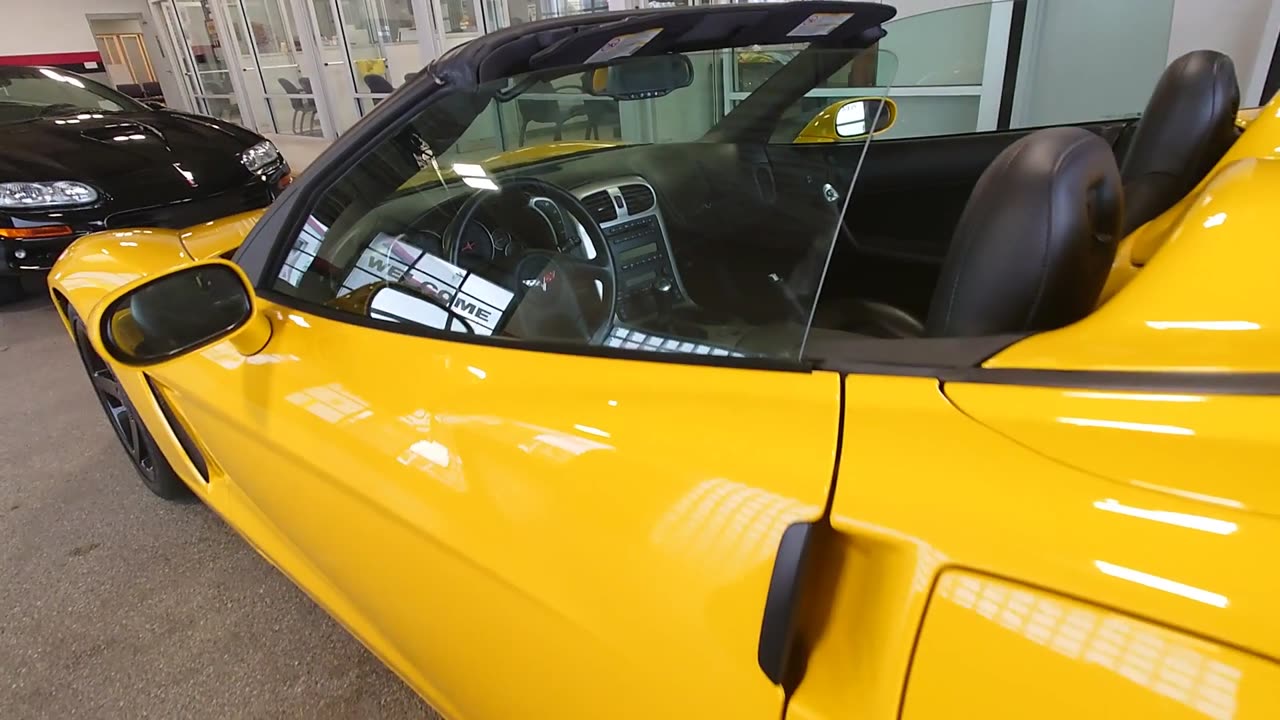 2005 Chevrolet Corvette, low miles, Velocity Yellow PPI inspection appraisal Chicago