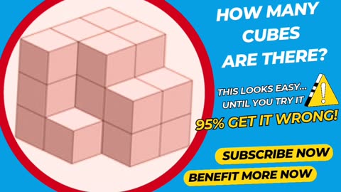 How many cubes are there? (P.1) 🔲🔳