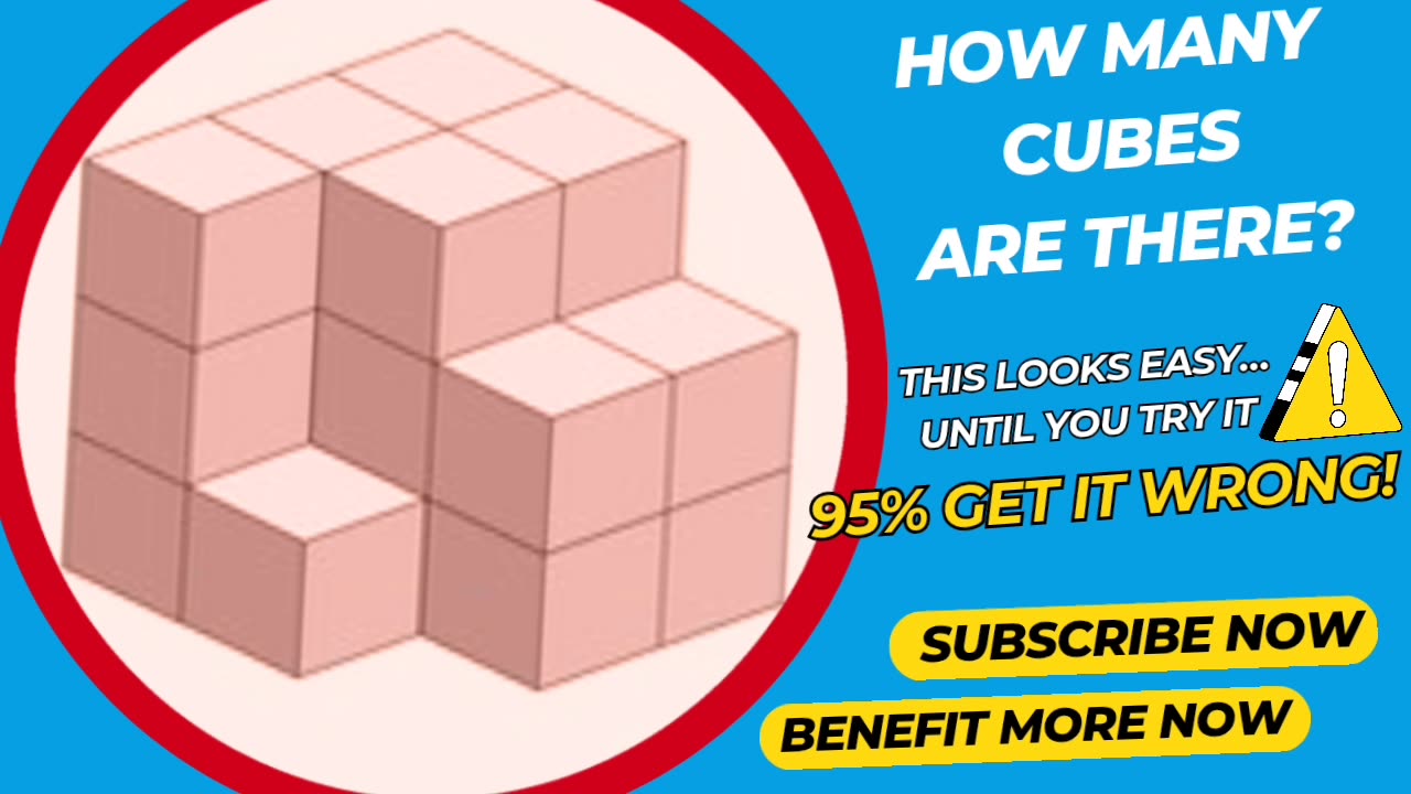 How many cubes are there? (P.1) 🔲🔳