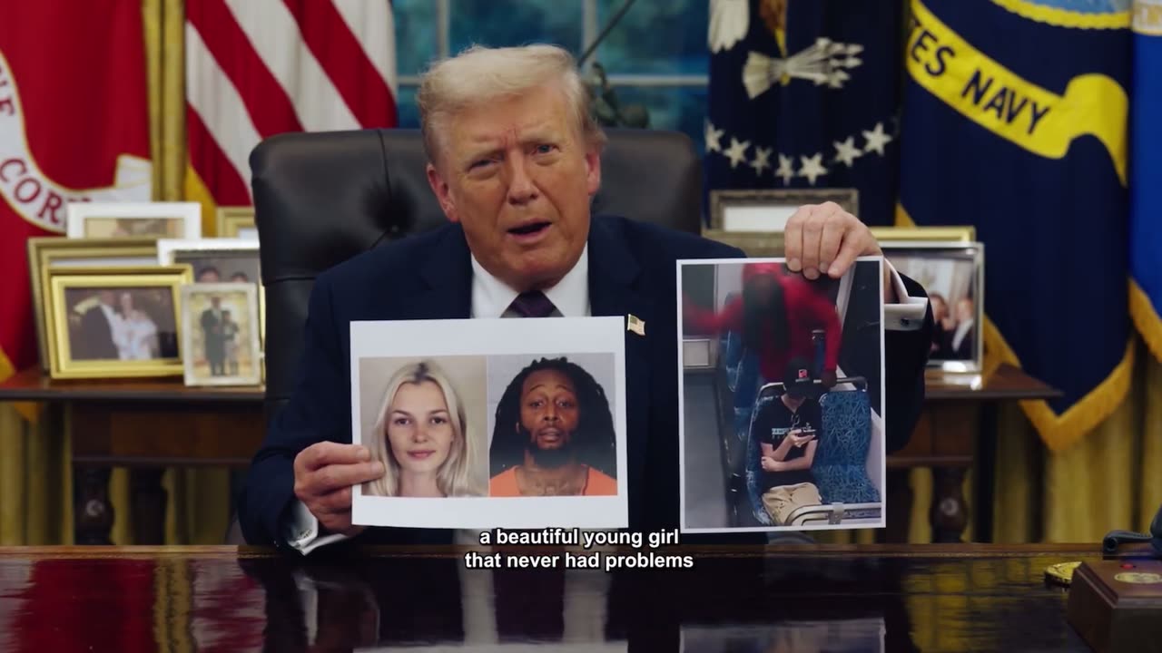 President Trump's Oval Office Address about Crime: 9-9-2025