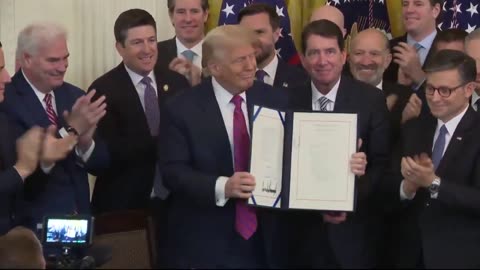 POTUS signs the GENIUS Act into law