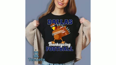 Turkey Player Dallas Cowboys Thanksgiving Day Shirt Men Women