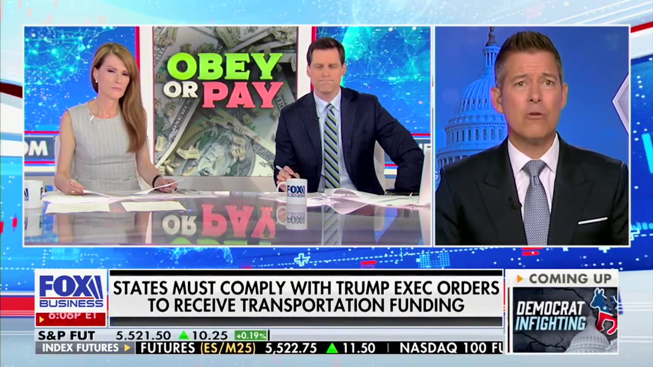 Duffy Asks If Dem States 'Can't Comply With' Fed Law Then 'Why Are Federal' Dollars Going Their Way