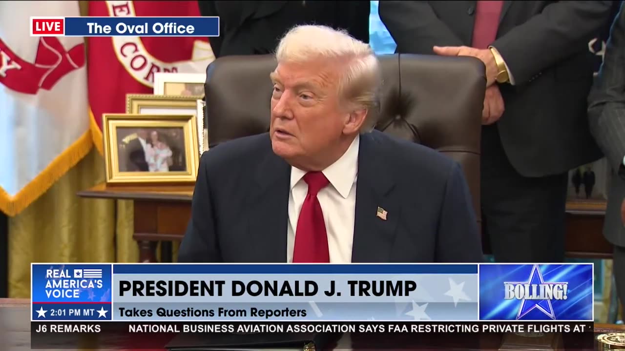 TRUMP COMMENTS ON SYRIA