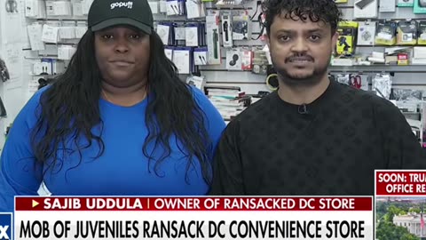 DC crime is DOWN?! Store owner delivers reality check #dc #crime #shorts