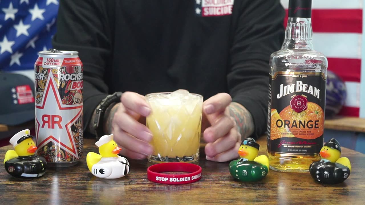 Larry Lacey III - Jim Beam Orange Whiskey & Rockstar Boom Whipped Orange Energy Drink