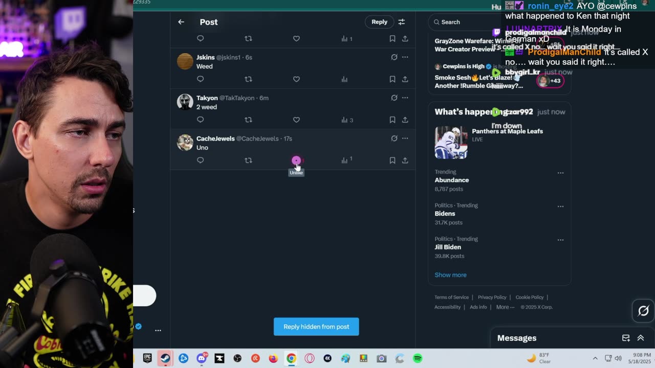 Smoke Sesh🔥Let's Blaze!💨Another !Rumble Giveaway?🍃!mj !giveaway 420