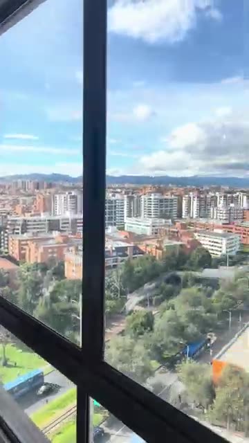 My Apartment View Of Bogota, Colombia