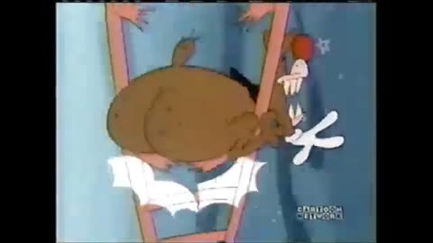 George and Junior Look out Below! Butt-hurt scene