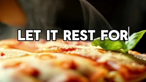 LASAGNA COLLAPSING? THIS RESTING RULE CHANGES EVERYTHING. ⏳🍝
