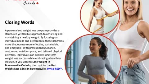 The Benefits Of Personalised Weight Loss Programs