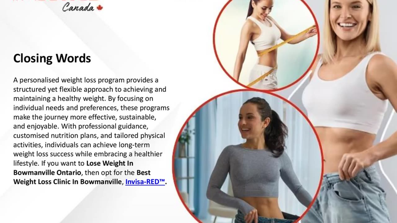 The Benefits Of Personalised Weight Loss Programs
