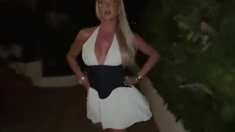 Nordic tgirl during the night