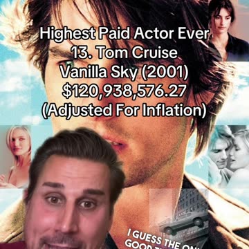 Tom Cruise Vanilla Sky Fortune