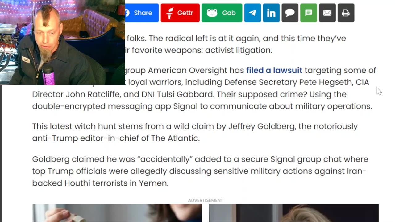 Deep State Strikes Again Obama-Appointed Judge Boasberg Assigned to Signal Chat