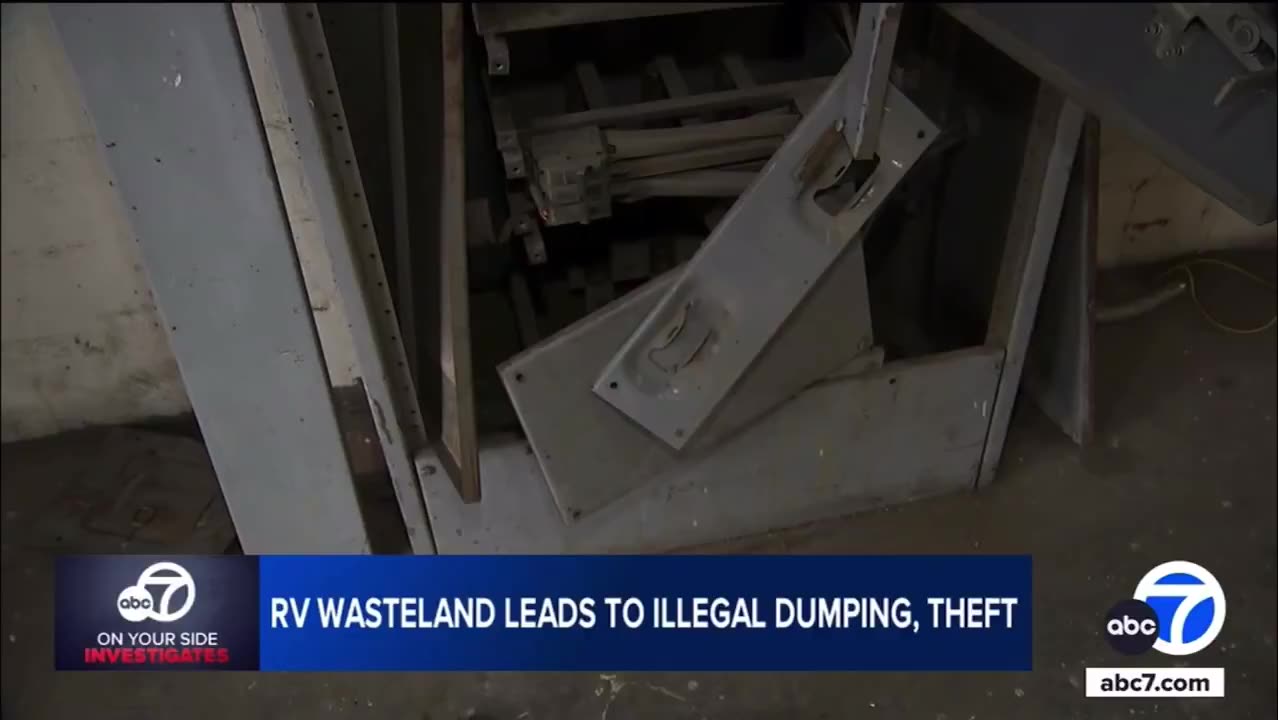 RV Homeless Encampments around Los Angeles blamed for surge in Copper Theft & Illegal Dumping 🚍🗑️