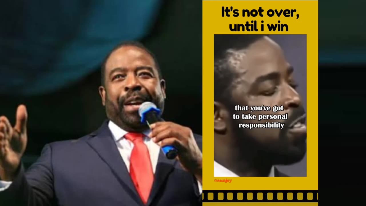 It's not over until I win Les Brown