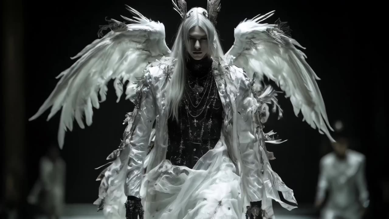【White Gothic ☠】Exquisite Divinity Aesthetics • Fallen Angel Showcase