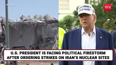 Trump Under FIRE: Congress Rages Over U.S. Strikes On Iran’s Nuclear Sites, Calls ‘Impeachment’