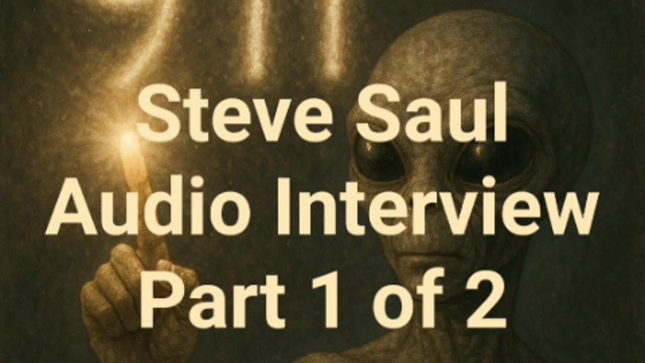 Steve Saul - 911 Audio Interview - Part 1 of 2