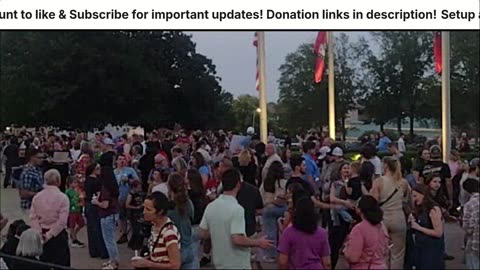 Charlie Kirk Memorial service at the Arkansas State Capitol