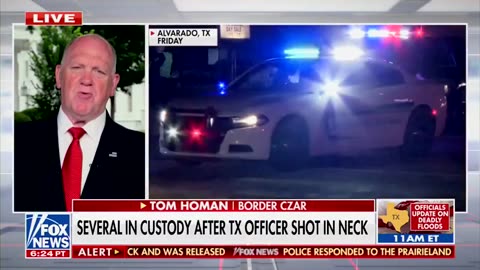 Border Czar Tom Homan ⚡ The attack on ICE officers is up nearly 700%