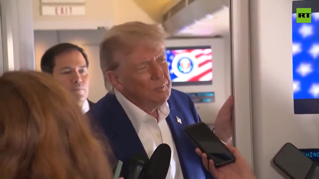 Trump says he does NOT want regime change in Iran