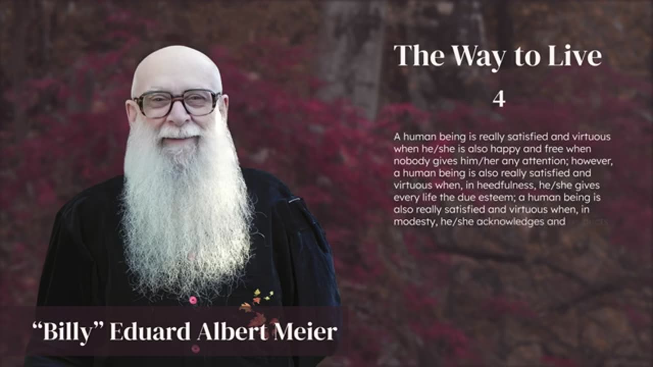 Billy Eduard Albert Meier - The Way to Live Die Art zu leben 1 of 7