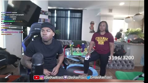 Deshae Frost Live Twitch Stream GETTING MY CHAIN BACK IN BLOOD GOODBYE RAUD!