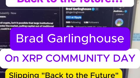 Back to the Future, Trump, XRP and more.
