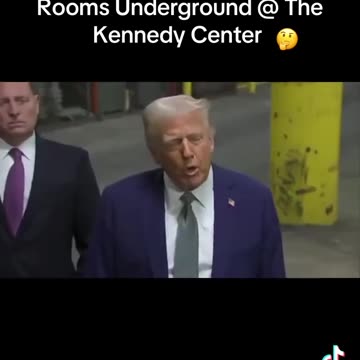 TRUMPS EXPOSING THE UNDERGROUND TUNNELS -ROOMS BUILT UNDERN...